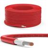 Solarkabel 6mm² TÜV Geprüft Solarleitung PV Kabel für Photovoltaik Anlagen Kupfer Rot 10m