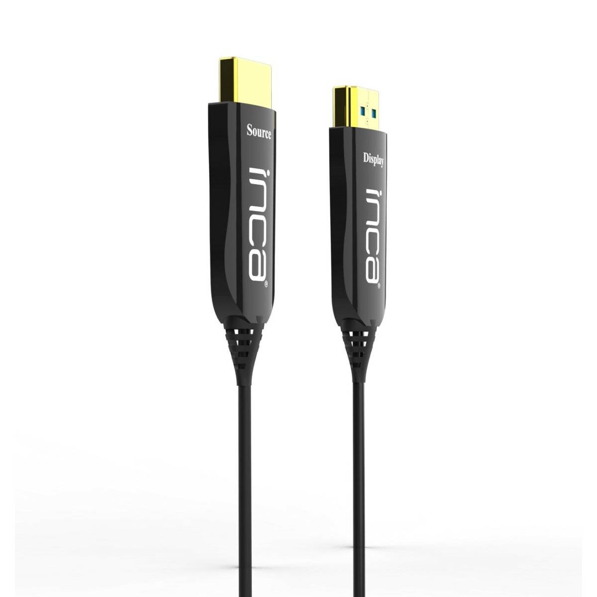 INCA HDMI-Kabel2.0 4K 18Gbit/s 4096x2160@ 30Hz 20.00m gr retail Multimedia-Technik HDMI-Kabel-1