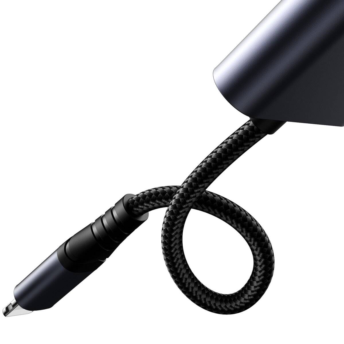 Joyroom SY-L01 iPhone zu iPhone-Anschluss / 3,5-mm-Miniklinken-DAC-Adapter 2in1 – Schwarz-3