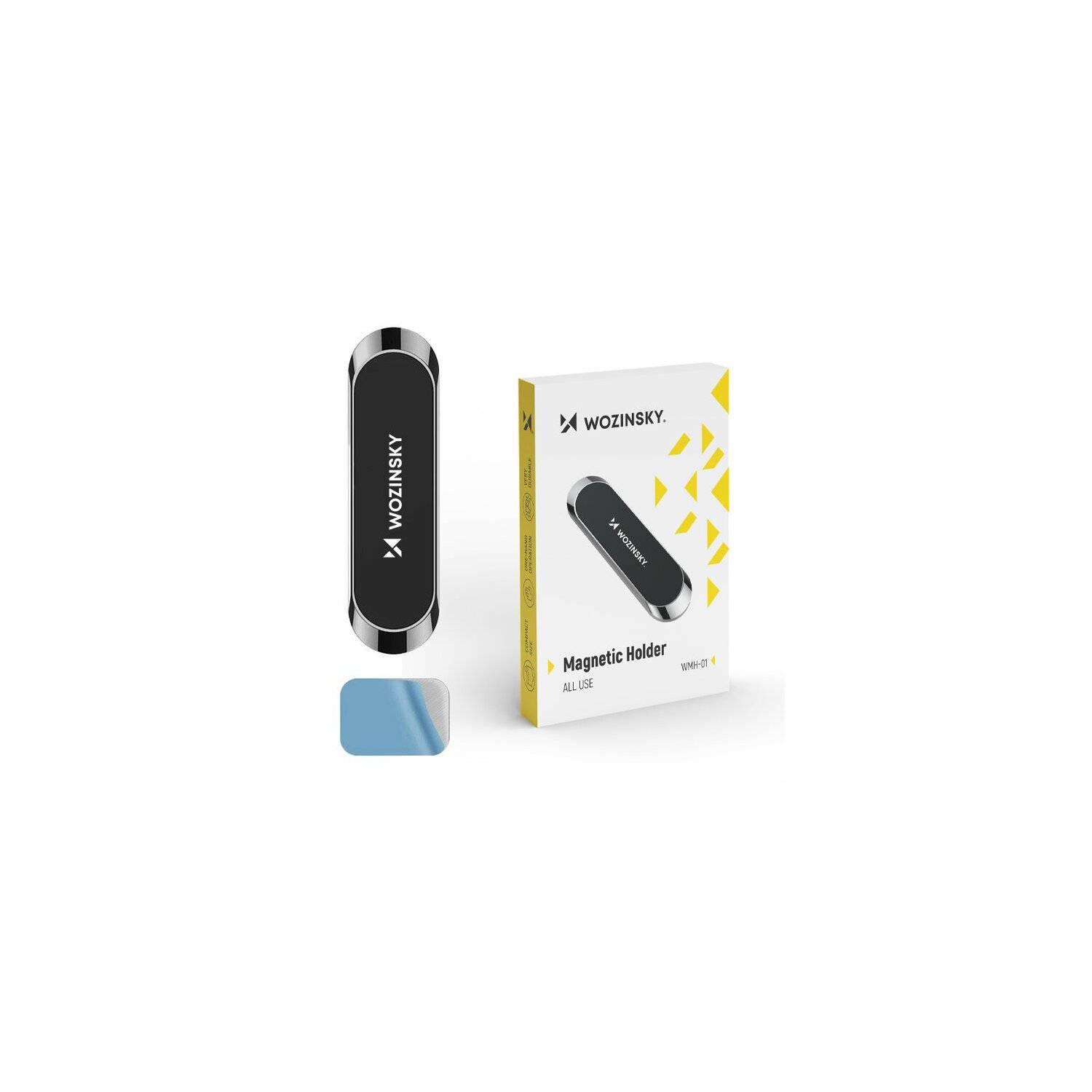 Wozinsky Magnetic Dashboard Mount Adhesive Schwarz-0