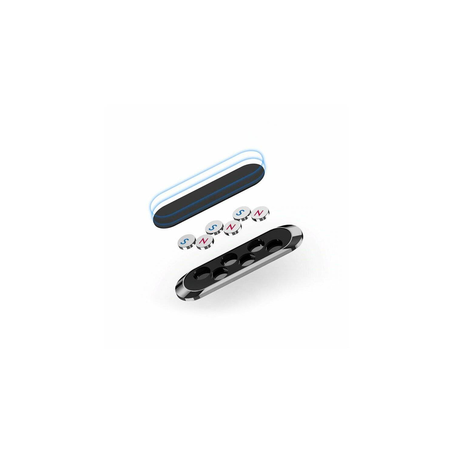 Wozinsky Magnetic Dashboard Mount Adhesive Schwarz-2
