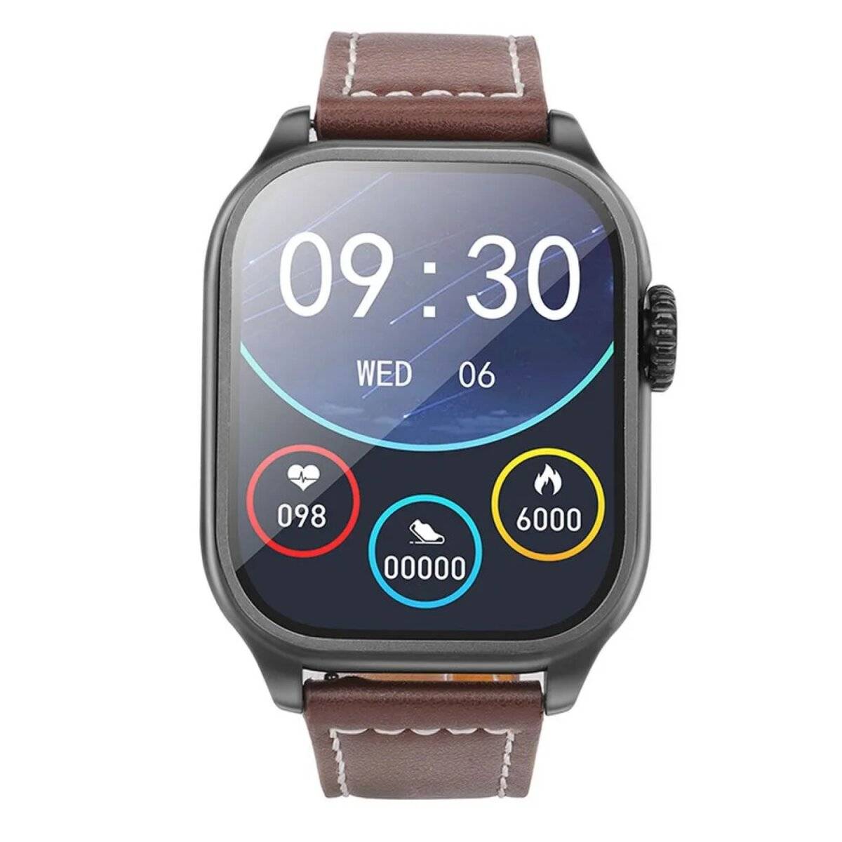 HOCO Smartwatch Y17 Smarte Sportuhr Bluetooth Technologie 300 mAh Wasserdicht Schwarz-0