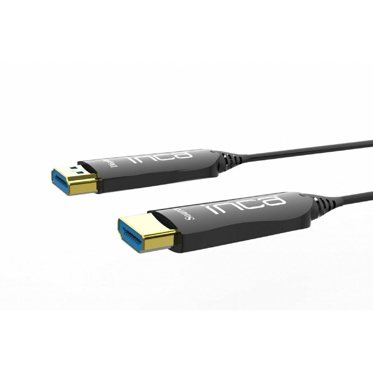 INCA HDMI-Kabel2.0 4K 18Gbit/s 4096x2160@ 30Hz 20.00m gr retail Multimedia-Technik HDMI-Kabel-4