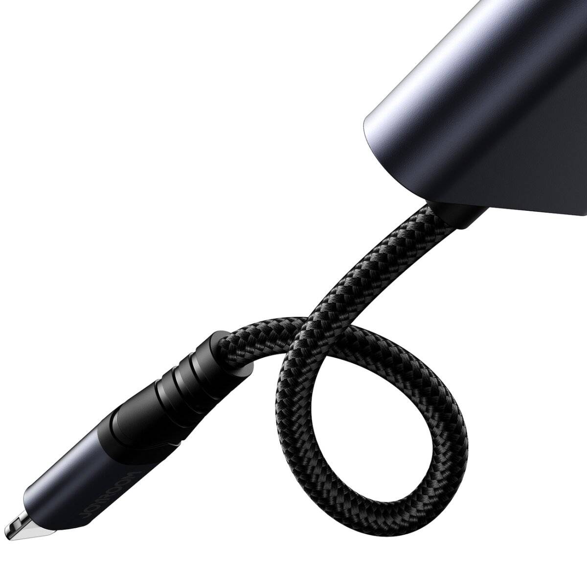 Joyroom SY-L02 iPhone auf 2x iPhone DAC-Adapter 2in1 – Schwarz-4
