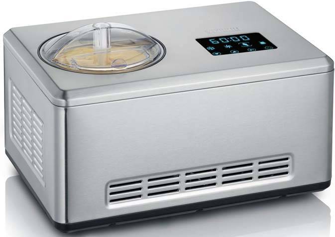 Severin Eismaschine Kompressor,2x2L EZ 7406 eds-geb-0