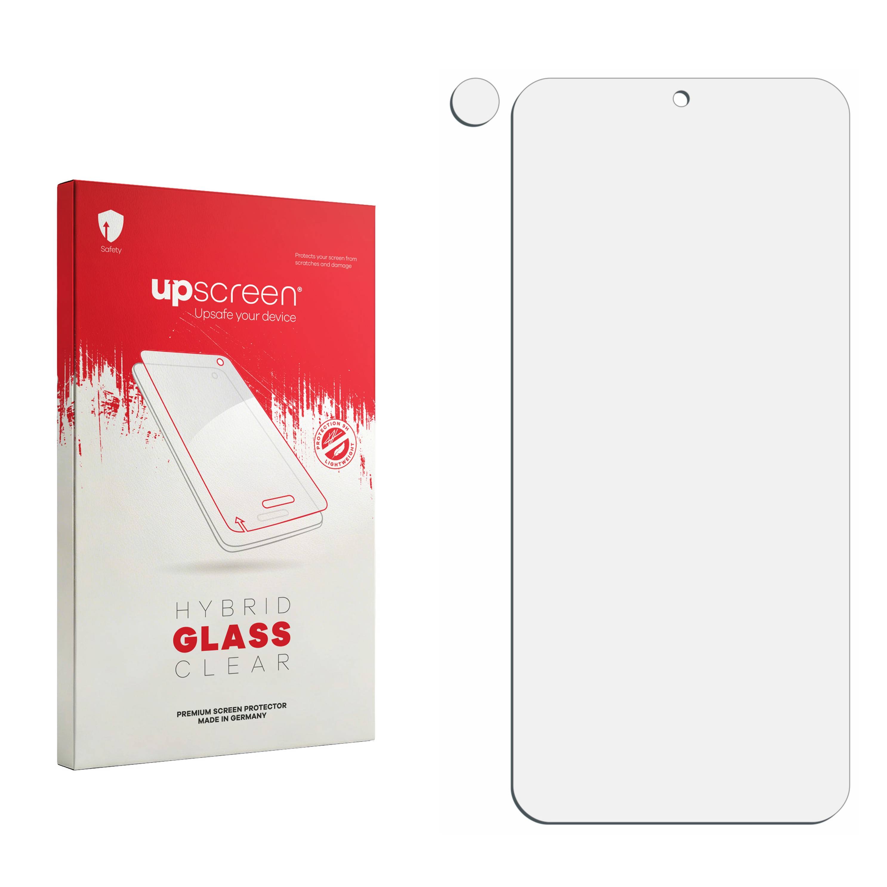 upscreen Schutzglas für Samsung Galaxy XCover 7 Enterprise Edition (Display+Kamera) Schutzfolie Panzer Folie Glas-1