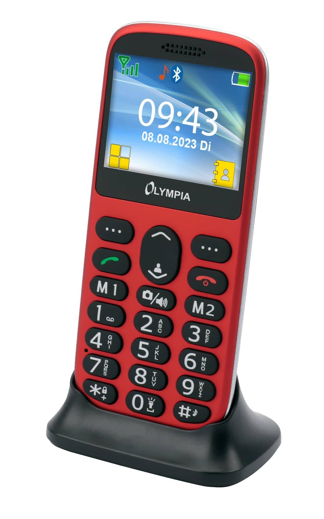 Olympia Mobiltelefon SUN ROT - Rot-1