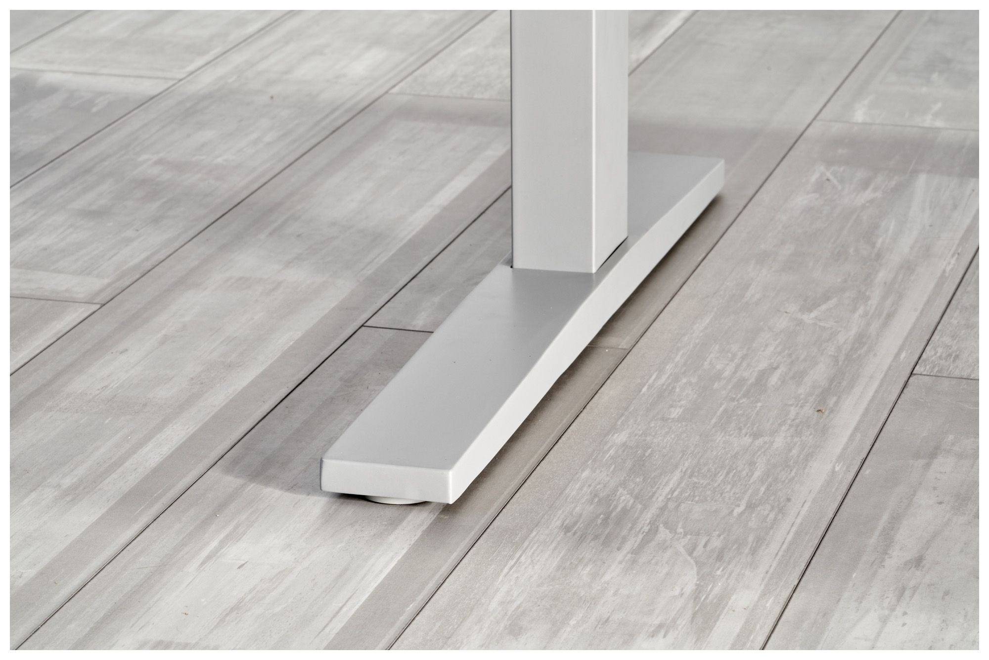 Hammerbacher Sitz-Steh-Tisch Marion, 160 x 80 cm, Memory-Schalter, verstellbar bis 120 cm, buche-1