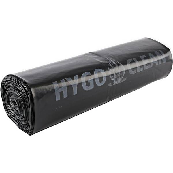 HYGOCLEAN Müllsäcke Premium, schwarz, 120 Liter, LDPE, 80my (6495893)