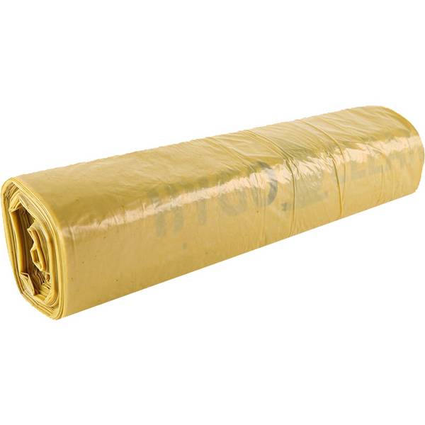 HYGOCLEAN Müllsäcke Eco, gelb, 120 Liter, aus LDPE, 35 my (6495884)