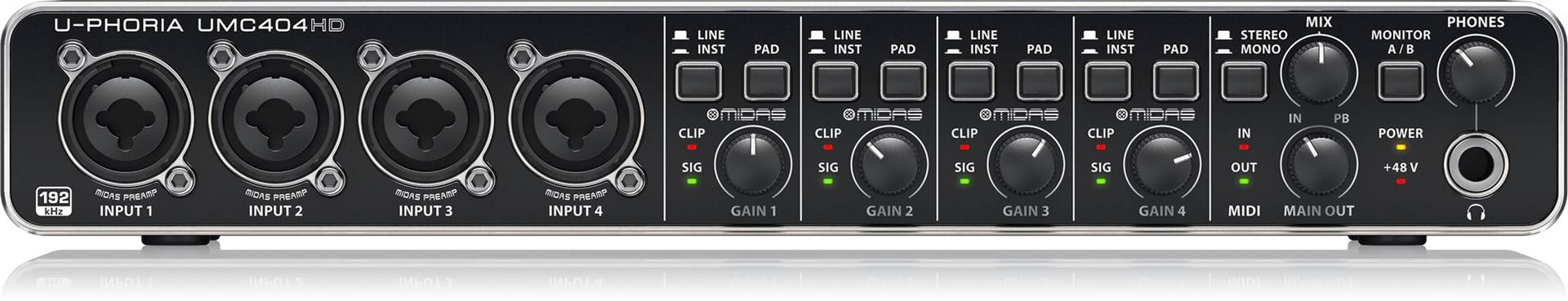 UMC404HD - USB Audio Interface-0