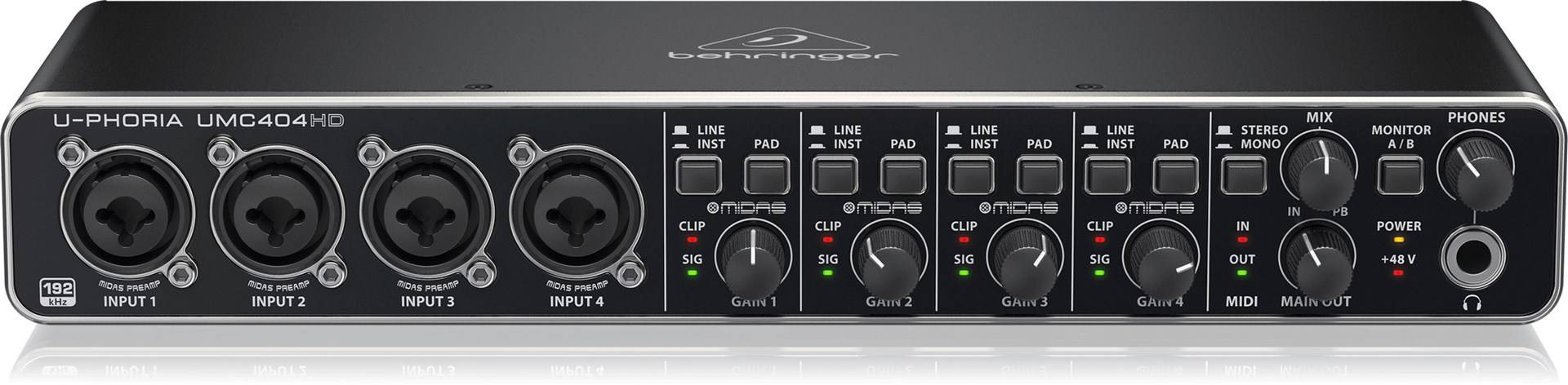 UMC404HD - USB Audio Interface-1