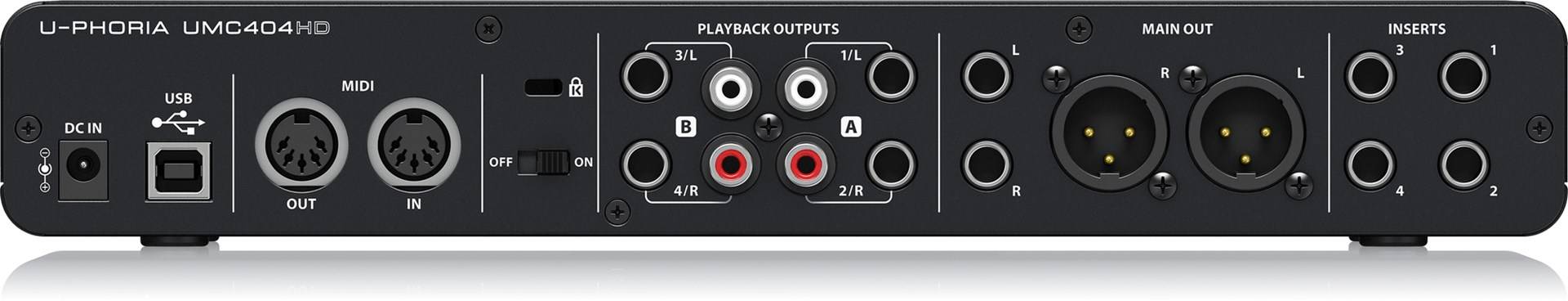 UMC404HD - USB Audio Interface-4