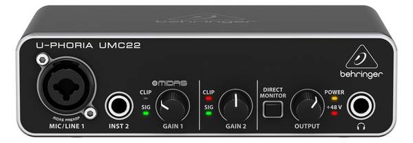 UMC22 - USB audio interface