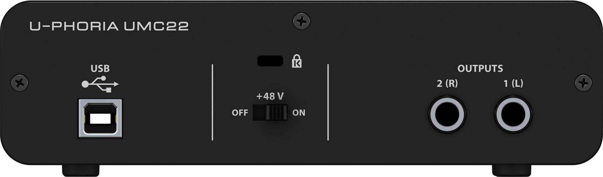 UMC22 - USB audio interface-2