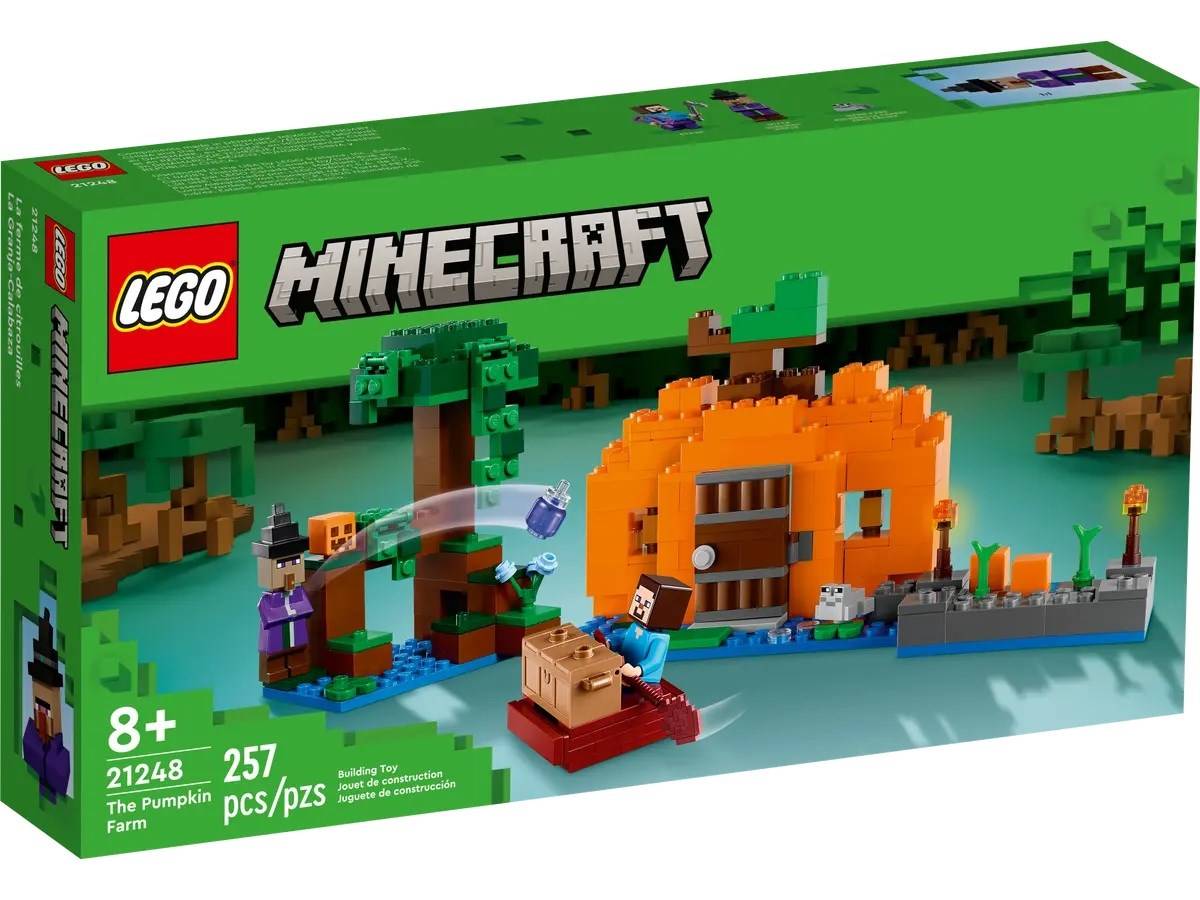 LEGO 21248 Minecraft Die Kürbisfarm, Konstruktionsspielzeug-0