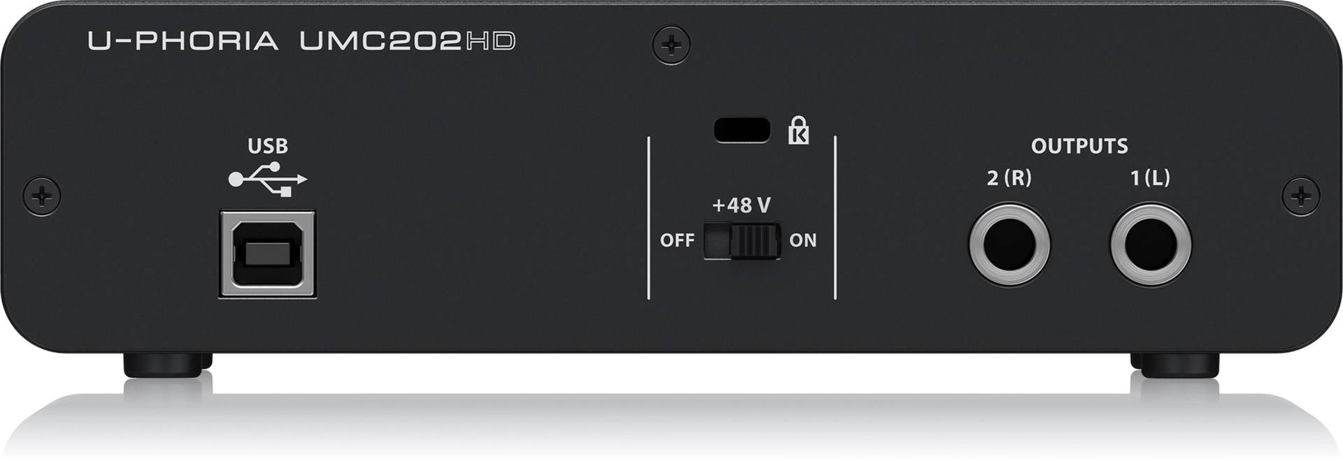 Behringer UMC202HD Aufzeichnende Audio-Schnittstelle (27000445)-4