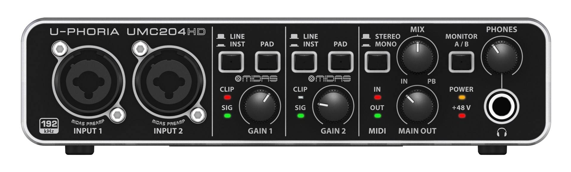 UMC204HD supplementary music equipment - Audio - Stereo-0