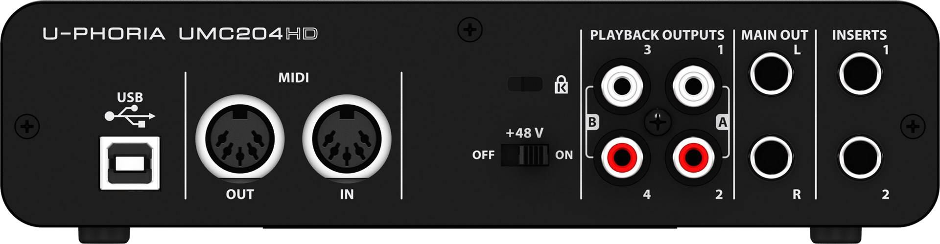 UMC204HD supplementary music equipment - Audio - Stereo-1