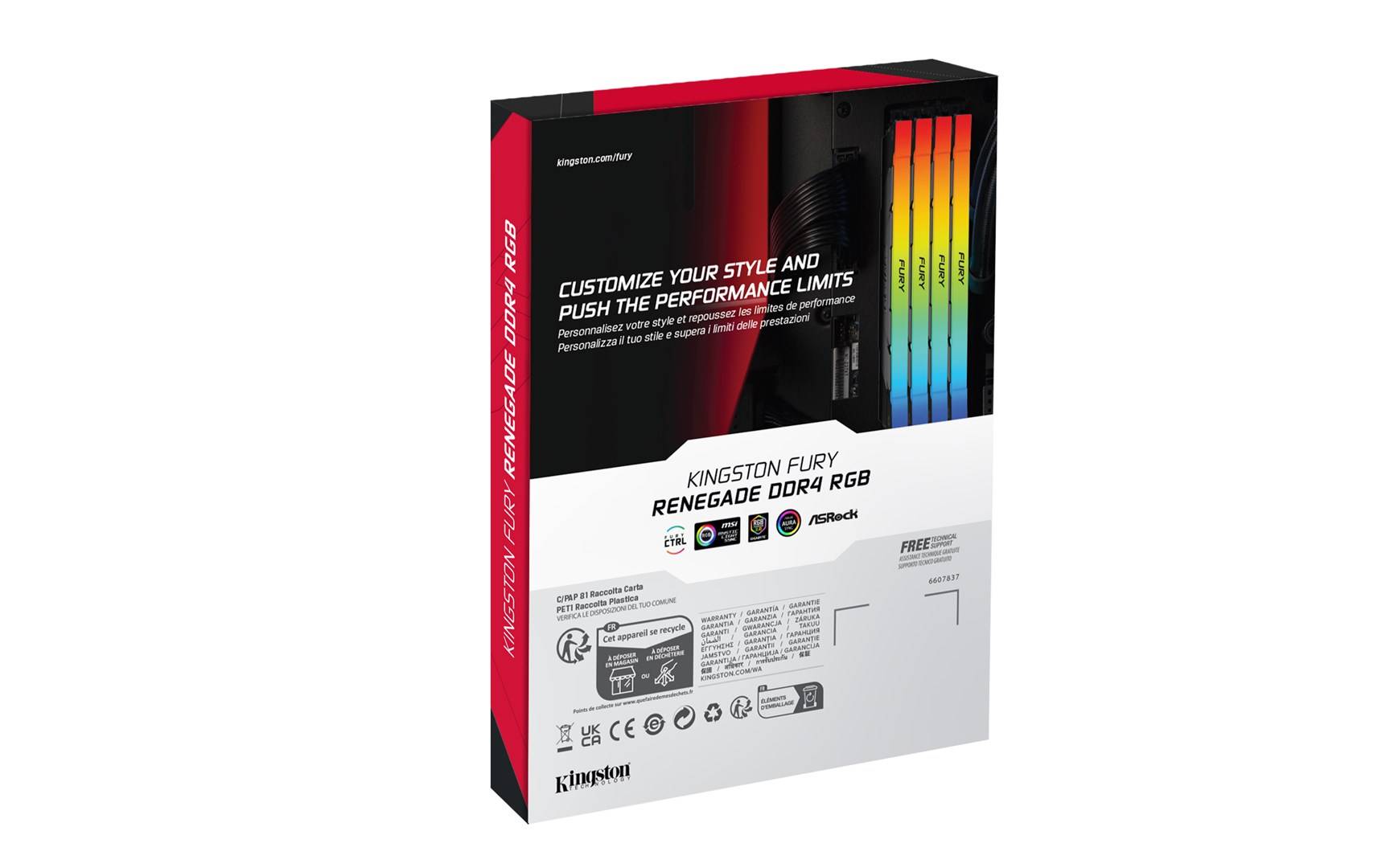 Kingston FURY Renegade RGB - DDR4 - Kit - 16-5