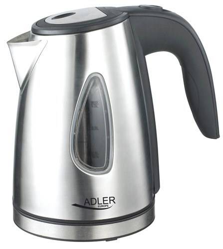 Electric kettle AD 1203 1500W 1l colour silver-0