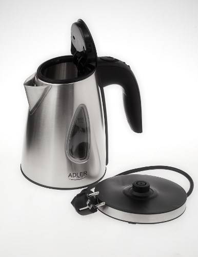 Electric kettle AD 1203 1500W 1l colour silver-4