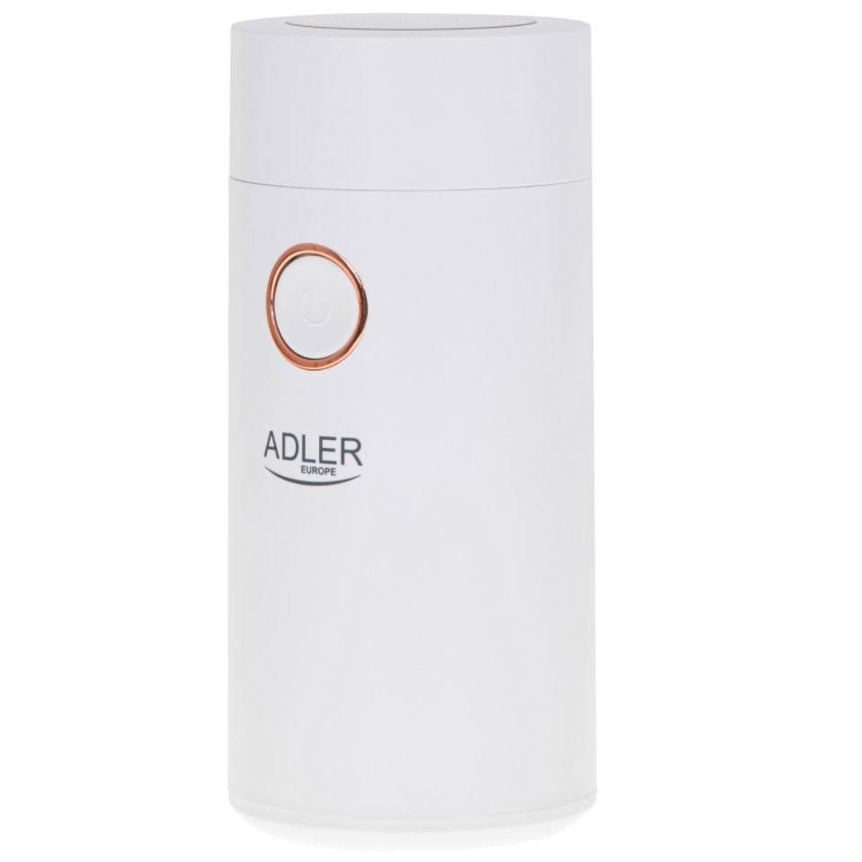 CAMRY - Kavamal? Adler Coffee grinder AD4446wg 150 W, Coffee beans capacity 75 g, Lid safety switch, Baltas-1