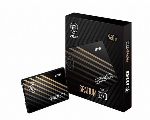 MSI SPATIUM S270 - SSD - 240 GB - intern - 2.5" (6.4 cm)