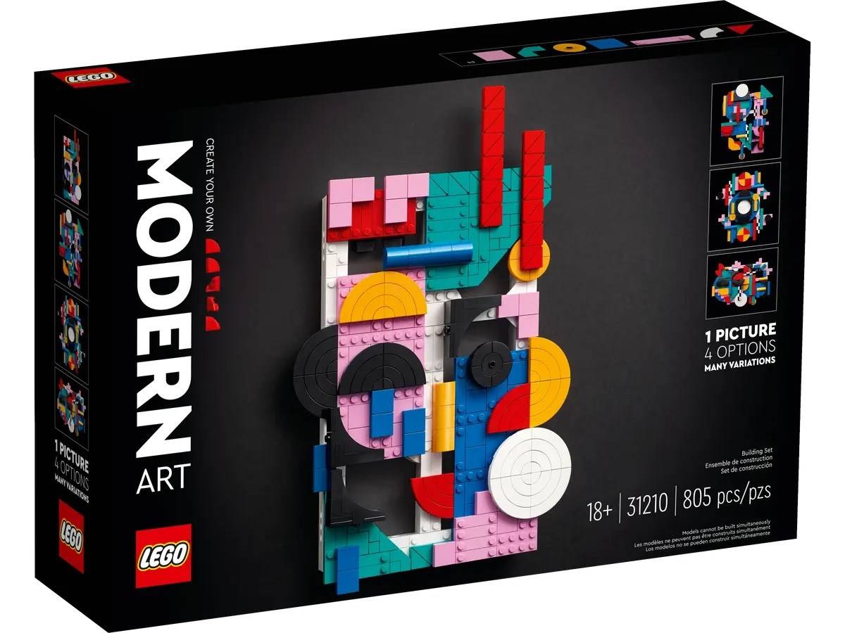 LEGO 31210 Art Moderne Kunst, Konstruktionsspielzeug-0