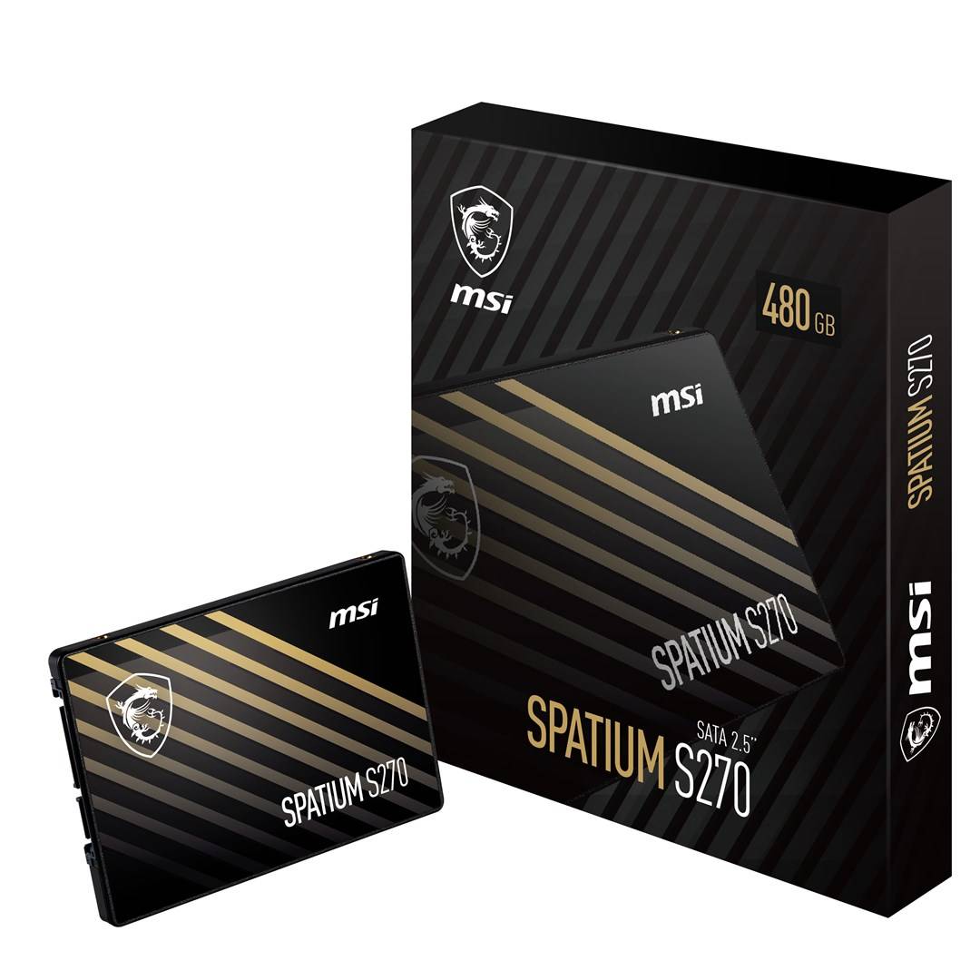 MSI SPATIUM S270 - SSD - 480 GB - intern - 2.5" (6.4 cm)-4