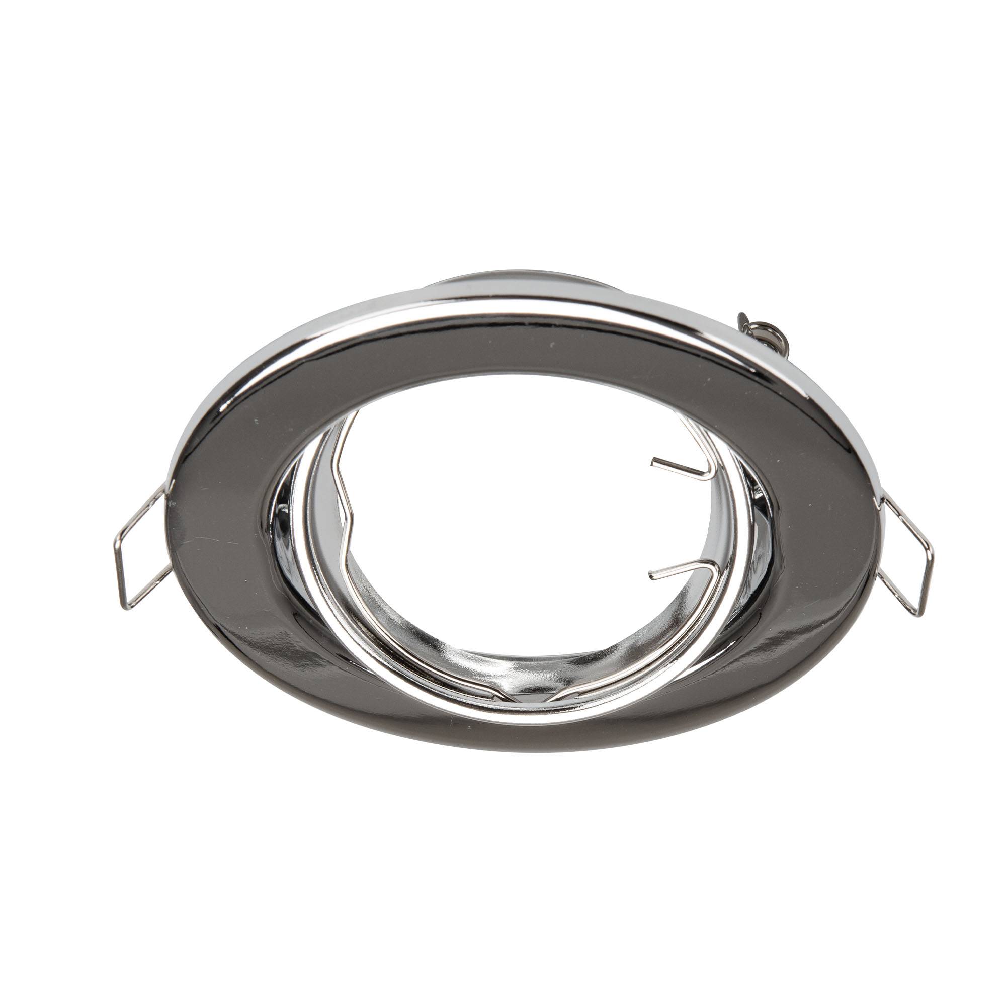 6x Einbaurahmen MR16 SET Chrom-Metall 6101-A-C Ø65 mm IP20-1