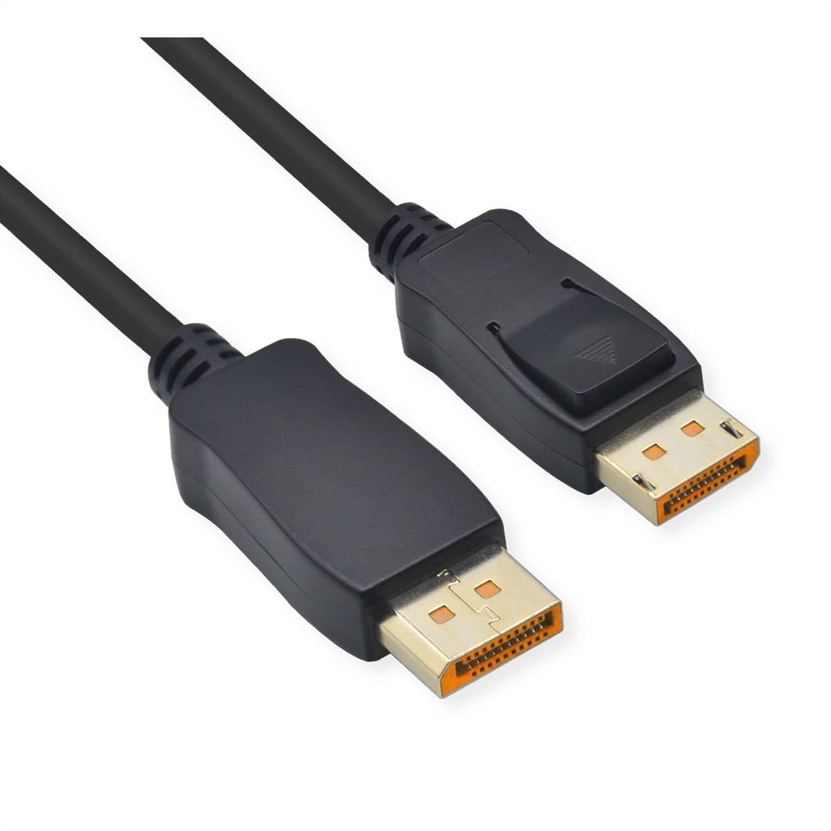 ROLINE DisplayPort Kabel, v2.1, 10K, DP ST - ST, schwarz, 3 m-0