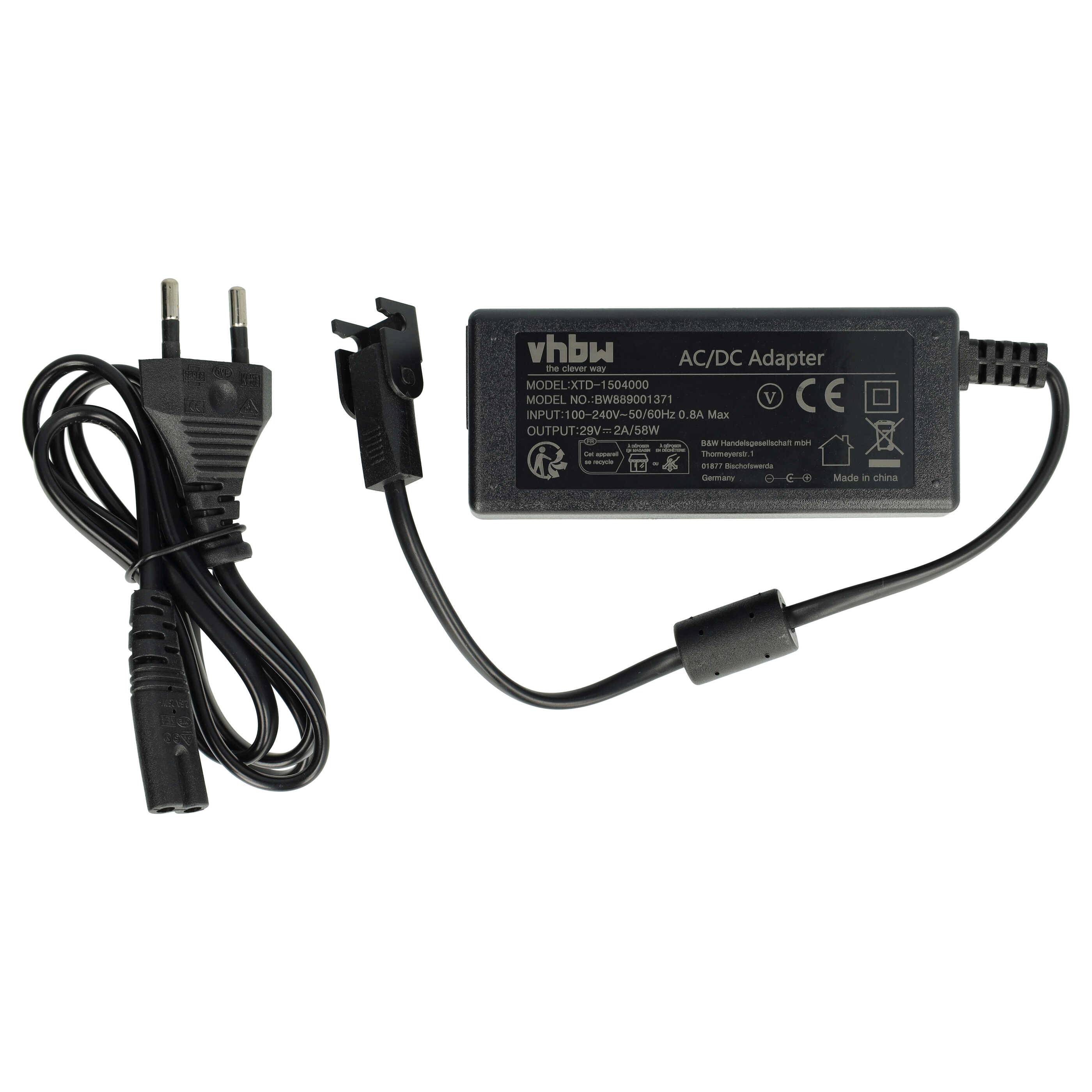vhbw Netzteil Ersatz für LIMOSS ZBHWX-A290020-A | ZB-B290020-B für Liege-/Massagesessel - 29 V-0
