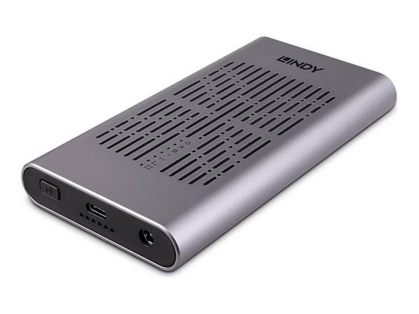 Lindy - Speichergehäuse - Klonfunktion - M.2 - M.2 NVMe Card / PCIe (NVMe)