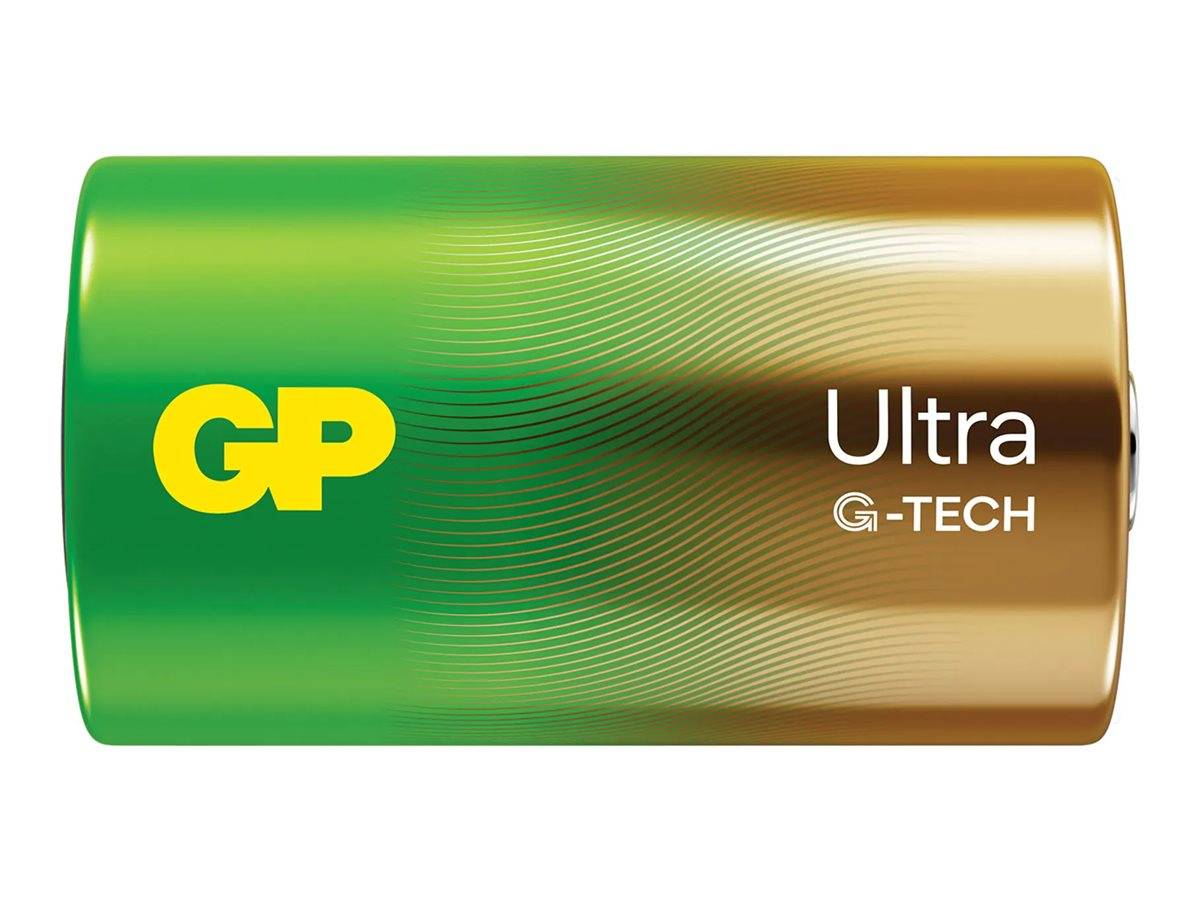GP BATTERY - GP Ultra - Batterie 2 x D - Alkalisch-0