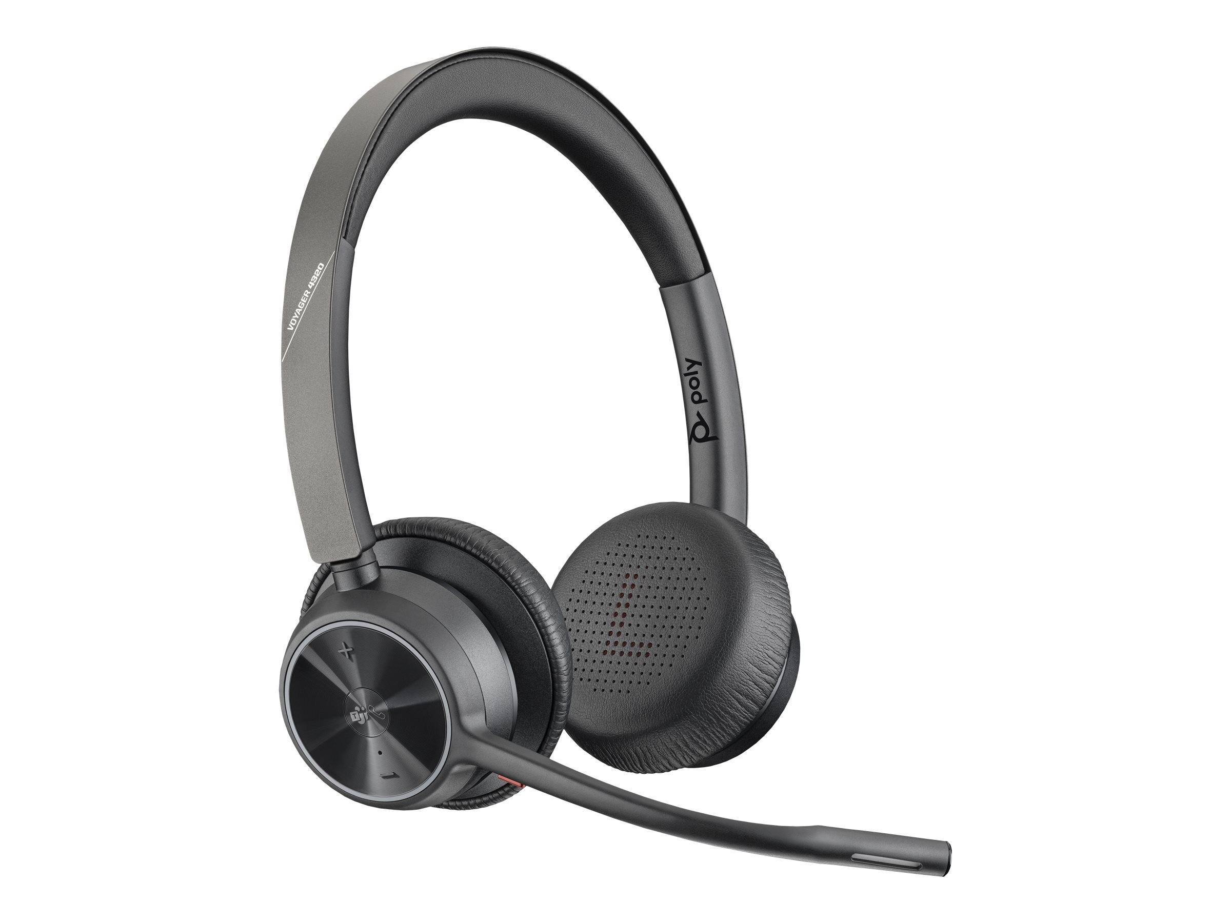 HP - Poly Voyager 4320-M - Headset - On-Ear - Bluetooth-4