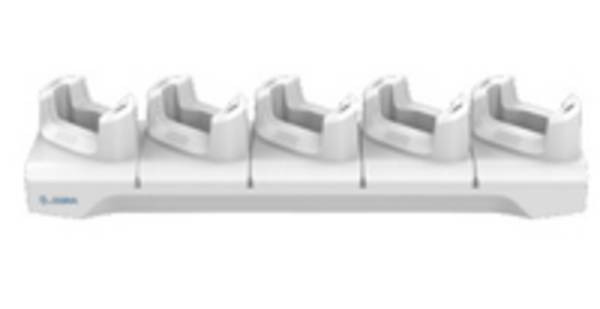 Zebra - Handheld-Ladestation - 5 Slots - weiß