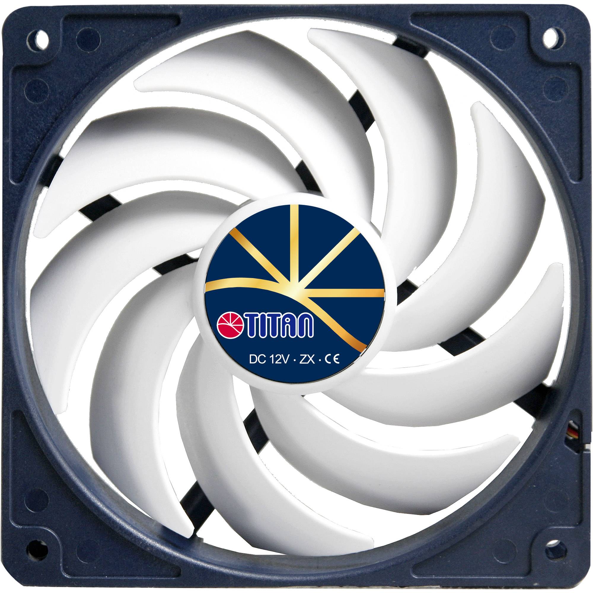 Titan TFD-12025H12ZP/KE(RB), Ventilator, 12 cm, 210 RPM, 2100 RPM, 37 dB, 63,59 cfm-1