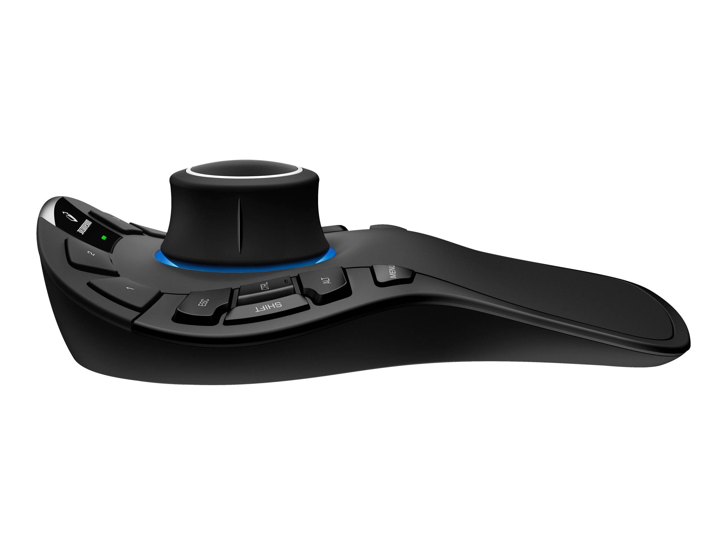 3Dconnexion SpaceMouse Pro Wireless - Bluetooth Edition - 3D-Maus - ergonomisch - 15 Tasten - kabellos - 2.4 GHz, Blueto-0