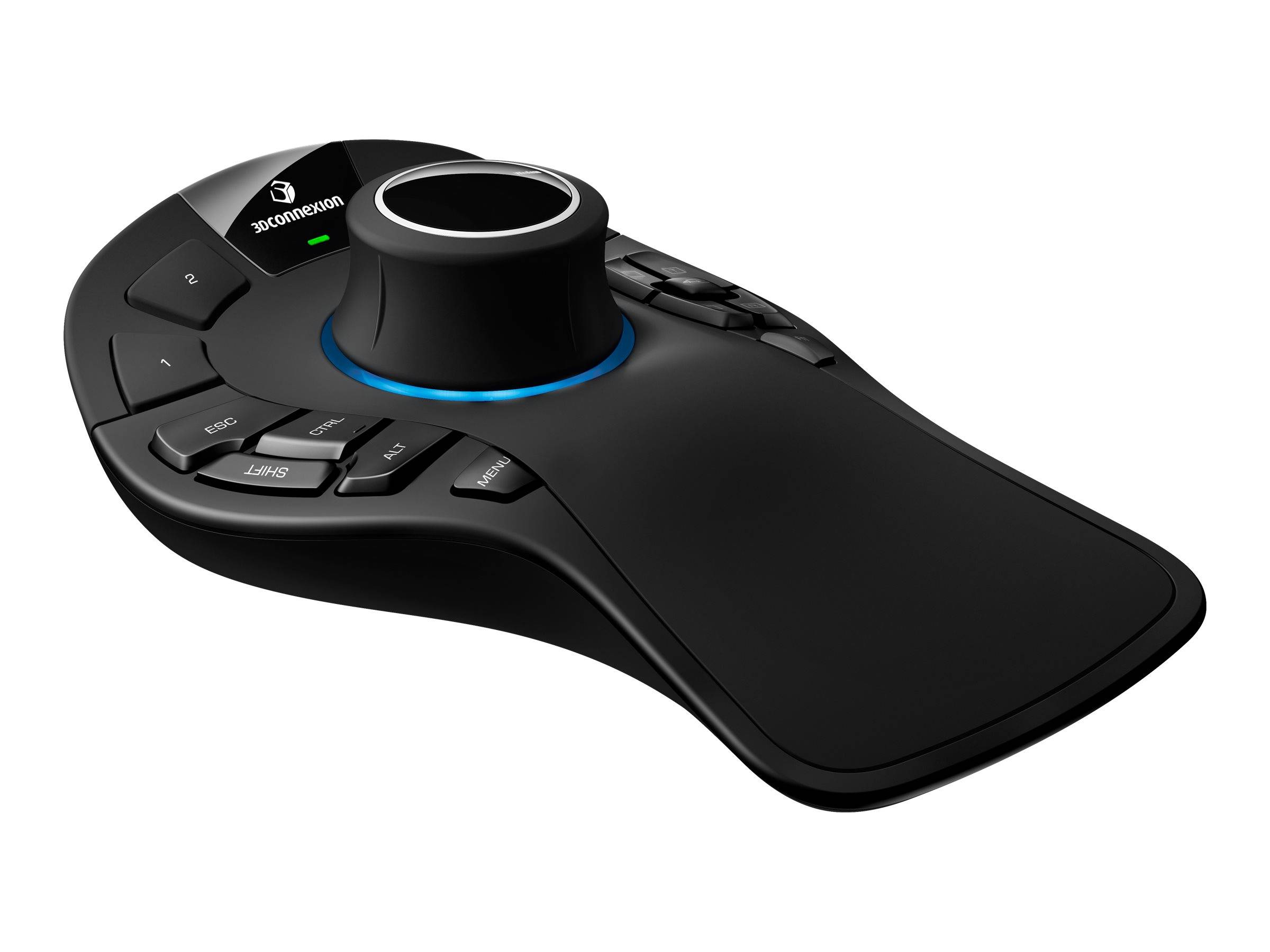 3Dconnexion SpaceMouse Pro Wireless - Bluetooth Edition - 3D-Maus - ergonomisch - 15 Tasten - kabellos - 2.4 GHz, Blueto-1