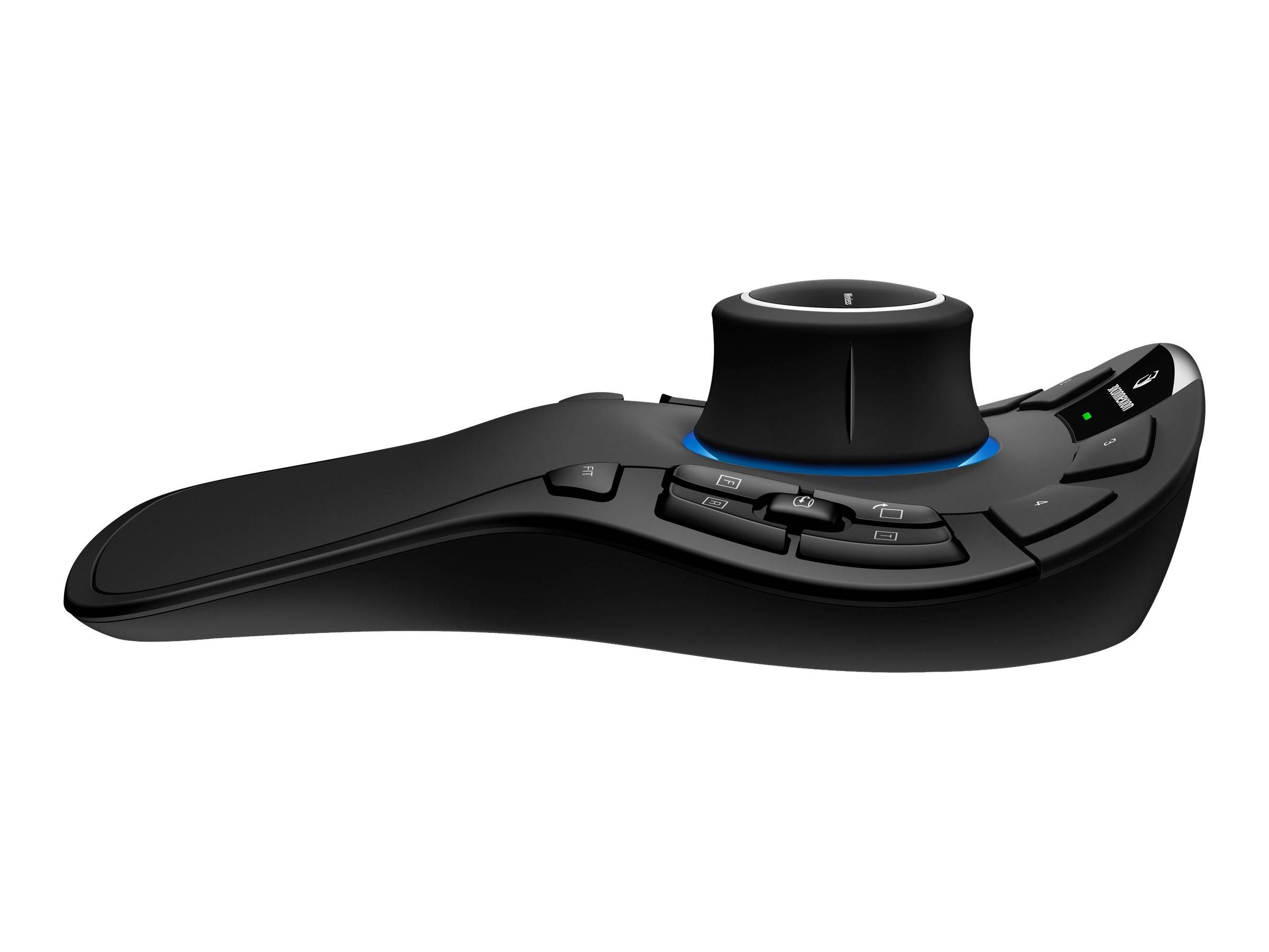 3Dconnexion SpaceMouse Pro Wireless - Bluetooth Edition - 3D-Maus - ergonomisch - 15 Tasten - kabellos - 2.4 GHz, Blueto-4
