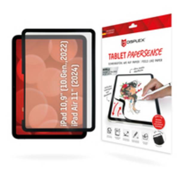 E.V.I. - Displex TABLET PAPERSENSE für iPad 10,9'' (10. Gen.), wiederablösbare Schreibfolie und Zeichenfolie mit Paper F
