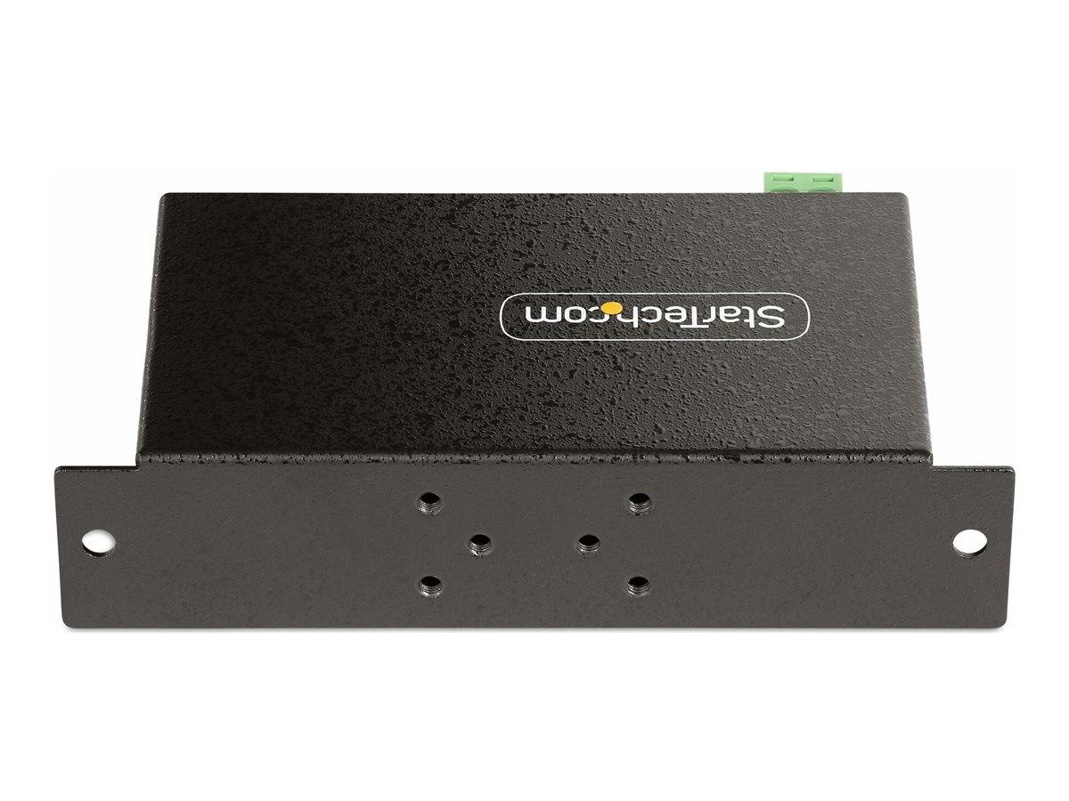 StarTech.com 4-Port Managed USB Hub with 4x USB-A, Heavy Duty with Metal Industrial Housing, ESD & Surge Protection, Wal-3