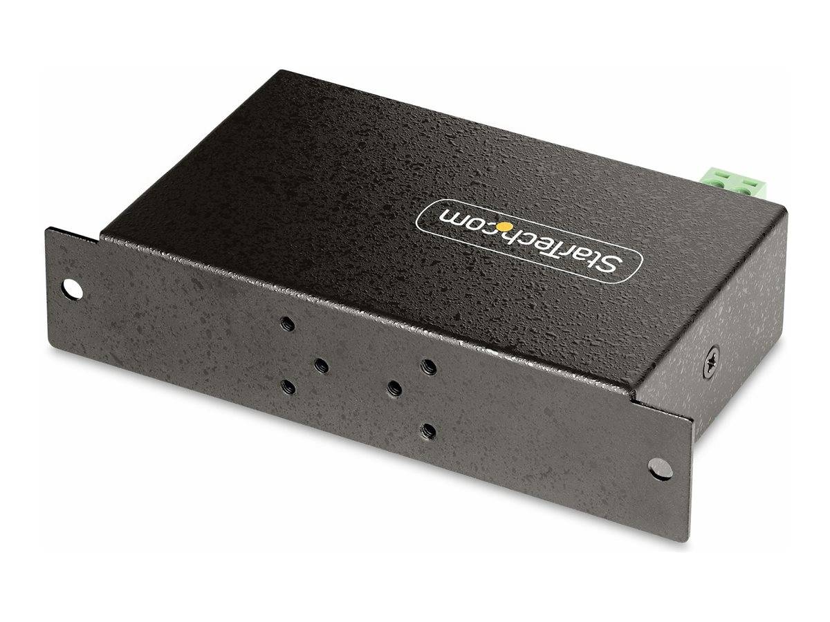 StarTech.com 4-Port Managed USB Hub with 4x USB-A, Heavy Duty with Metal Industrial Housing, ESD & Surge Protection, Wal-4