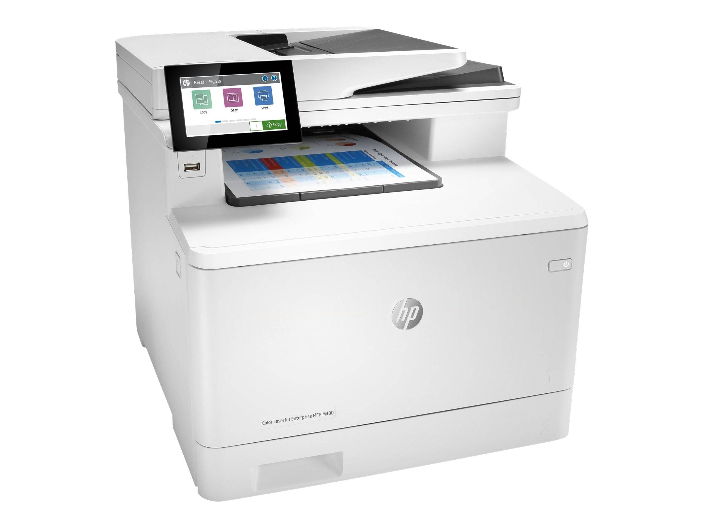 HP Color LaserJet Enterprise MFP M480f - Multifunktionsdrucker - Farbe - Laser - A4 (210 x 297 mm)-1