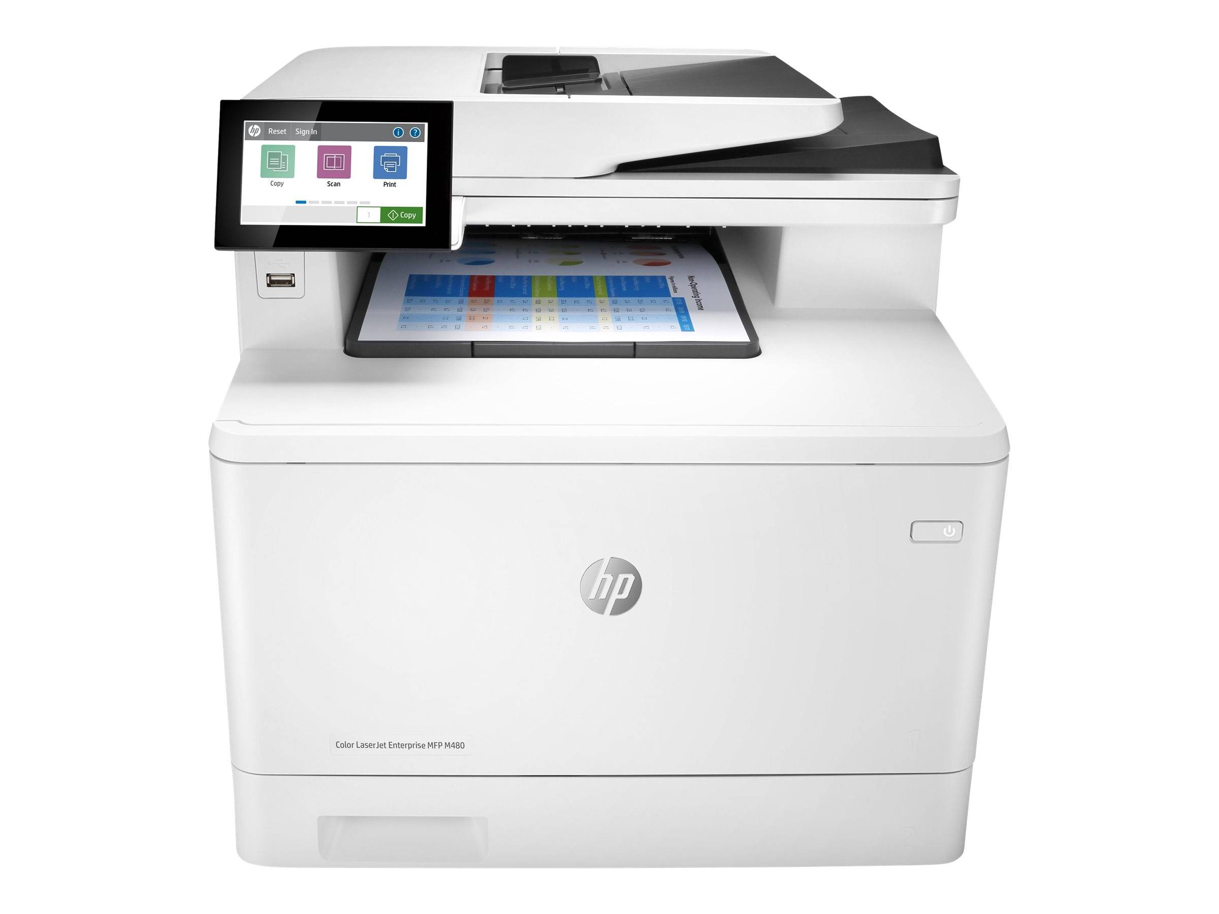 HP Color LaserJet Enterprise MFP M480f - Multifunktionsdrucker - Farbe - Laser - A4 (210 x 297 mm)-2