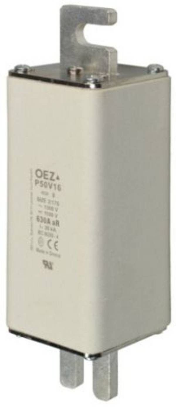 100 A Sicherung mit Schraubverbindung, Sicherungsgröße = 2, 1500 V/AC + 1100 V/DC, aR, 1 Stück