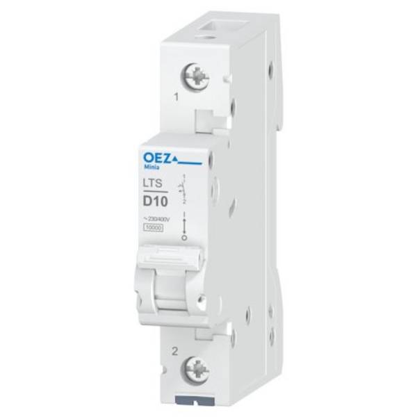 1pol 10A Leitungs-Schutzschalter D-Charakteristik 10kA, AC 230V / DC 60V Niederspannung Automat