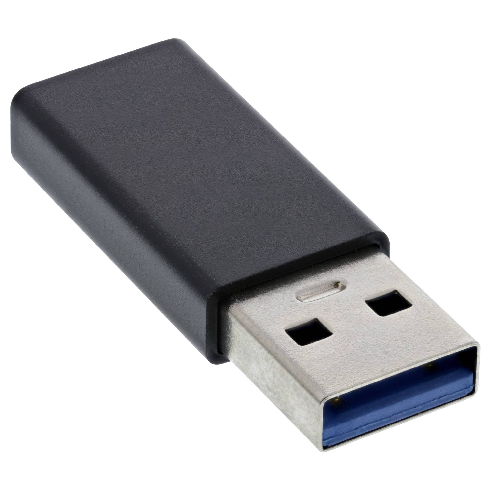 InLine® USB 3.2 Gen.2 Adapter, USB-A Stecker auf USB-C Buchse-2