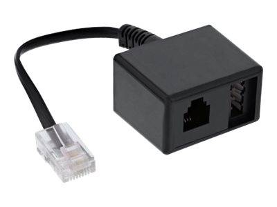 InLine® TAE Adapterkabel RJ45 Stecker auf TAE-N & RJ11 Buchse-2